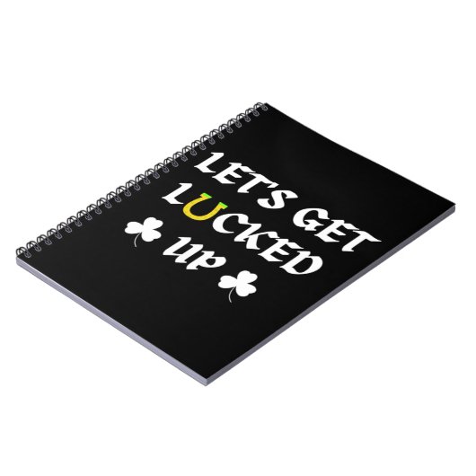 Laten we de St. Patrick's Day opknappen Notitieboek (Linkerzijde)