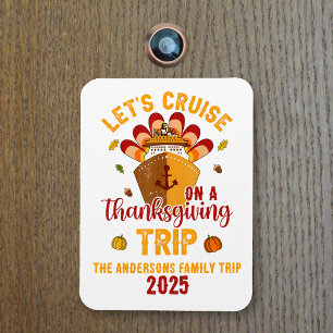 Laten we de Thanksgiving reis cruisen Magneet