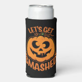 Laten we de tipsy Halloween Jack-O'-Lantern kapot (Seltzer Voorkant)