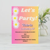 Laten we de Tween-uitnodiging feesten Kaart (Staand voorkant)