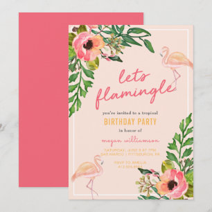 Laten we de uitnodiging van de Tropische Partij va