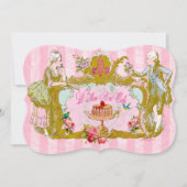 Laten we de uitnodigingen van de Cake-partij opkna (Voorkant)