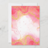 Laten we de verjaardagsuitnodiging brunchen kaart (Achterkant)