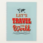 Laten we de wereld reizen planner (Voorkant)