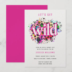 Laten we de Wilde Dierlijke Bachelorette Party hal Kaart