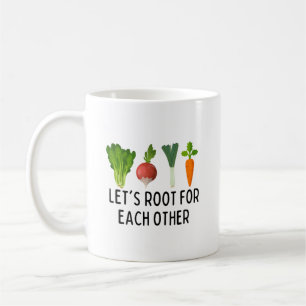 Laten we de wortel van elke andere beker, Gardenin Koffiemok