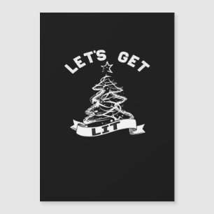 Laten we deze kerst dronken worden Leuk grapje Voo