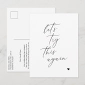 Laten we deze nieuwe wijziging van het Briefkaart  (Voorkant / Achterkant)