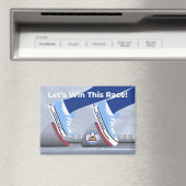 Laten we deze race winnen! Magneet (Insitu (Vaatwasser))