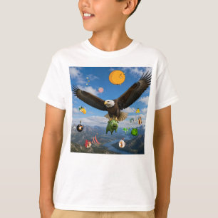 Laten we die lastige varkens te pakken krijgen! t-shirt