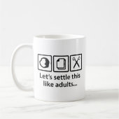 Laten we dit als volwassenen regelen... koffiemok (Links)
