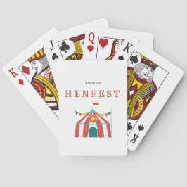 Laten we dit doen - HenFest speelkaarten