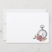 Laten we dit nog eens proberen |  Alice in Wonderl Save The Date (Achterkant)