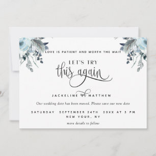 Laten we dit nog eens proberen, Blauwe, Witte en G Save The Date