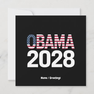 Laten we dit repareren, Obama voor President 2028 Kaart