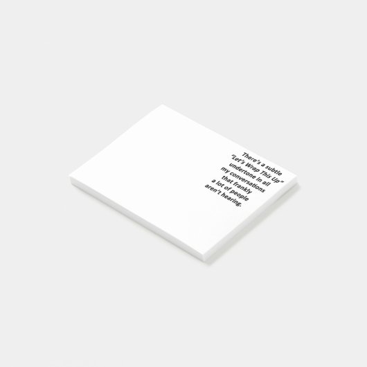 Laten we dit samenvatten post-it® notes (Schuin)