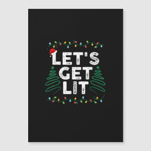 Laten we dronken worden Drinken Grappig Kerstcadea