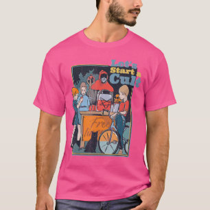 Laten we een cult beginnen Grappig vintage kinders T-shirt