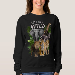 Laten we een dag voor de Safari Wilde dierentuin e Trui