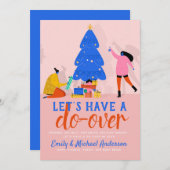 Laten we een Do Over Moderne Feestdagen Sjabloon C (Voorkant / Achterkant)