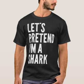 Laten we een haai maken die funny Lazy Halloween C T-shirt