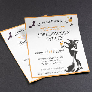 Laten we een heks Halloweenfeestbudget krijgen