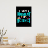 Laten we een moment van wetenschap hebben poster (Keuken)