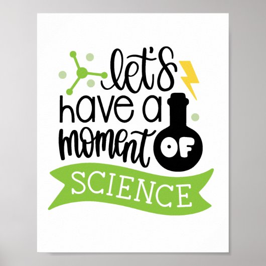Laten we een moment van wetenschap hebben - terug  poster (Voorkant)