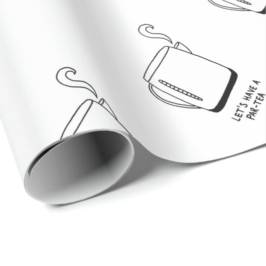 Laten we een pareltje nemen cadeaupapier (Rol Hoek)