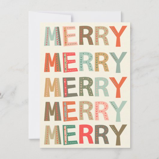 Laten we een prettige kerstfeestdag rondlopen. kaart