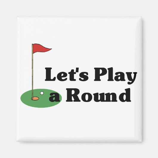 Laten we een ronde magneet spelen (Voorkant)