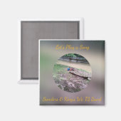 Laten we een Song Magnet spelen Magneet (Voorkant / Achterkant)