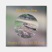 Laten we een Song Magnet spelen Magneet (Voorkant)