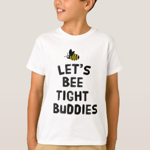 Laten we een strakke buik zijn. t-shirt