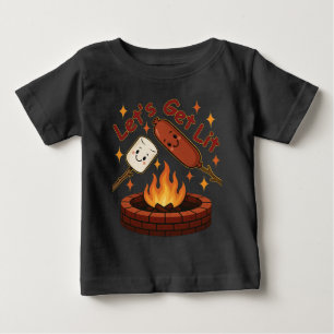 Laten we een vuurkorf aansteken – Cute Marshmallow