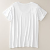 Laten we Elon arm maken, Amerika herstellen Grote Maat T-shirt (Design achterkant)