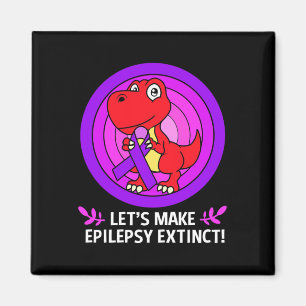 Laten we Epilepsie Uitroeien Epilepsie Bewustzijn Magneet