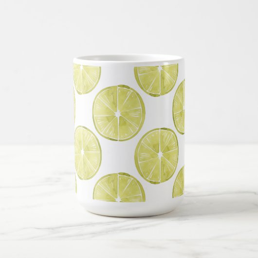 Laten we er eens over praten | Limoen Patroon Koffiemok (Center)