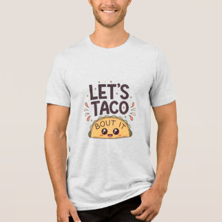Laten we er grapjes over maken Funny Tee Tri-Blend Shirt