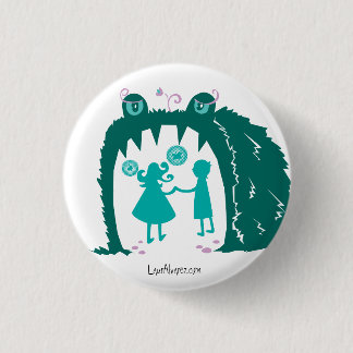 Laten we erin gaan. ronde button 3,2 cm
