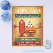 Laten we eten! Boekhouding van groep Flyer (Enkel)