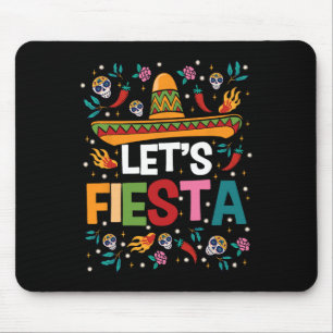 Laten we feest Cinco De Mayo Mexicaans themafeest Muismat