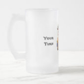 Laten we feestapen matglas bierpul (Links)