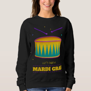 Laten we feesten! Mardi Gras Sweatshirt