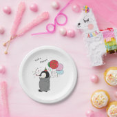 Laten we feesten papieren bordje (Feest)