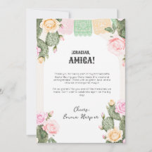 Laten we Feesten Verloofde Weekend Dankkaart