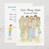 Laten we feestvieren kaart (Voorkant / Achterkant)