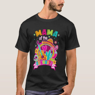 Laten we feestvieren Mama van de Senorita Mexicaan T-shirt