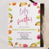 Laten we Fiesta! Taco verjaardagsfeestje Kaart