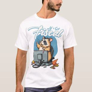Laten we fiscaal worden t-shirt